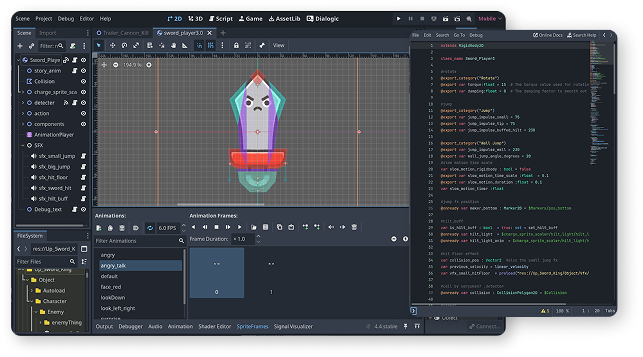 Godot Engine interface