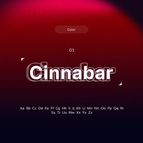 Cinnabar Card