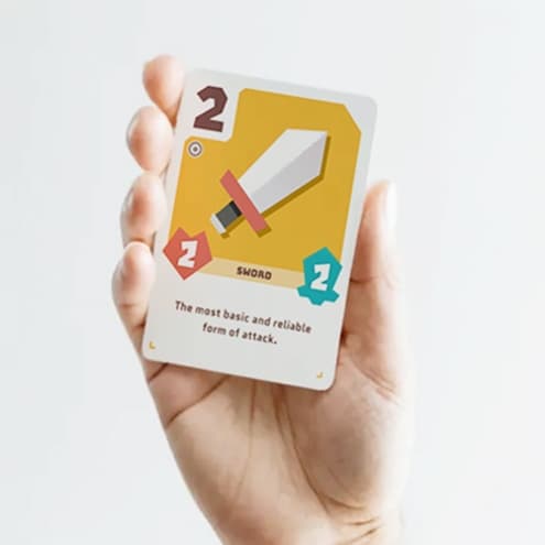 hand card